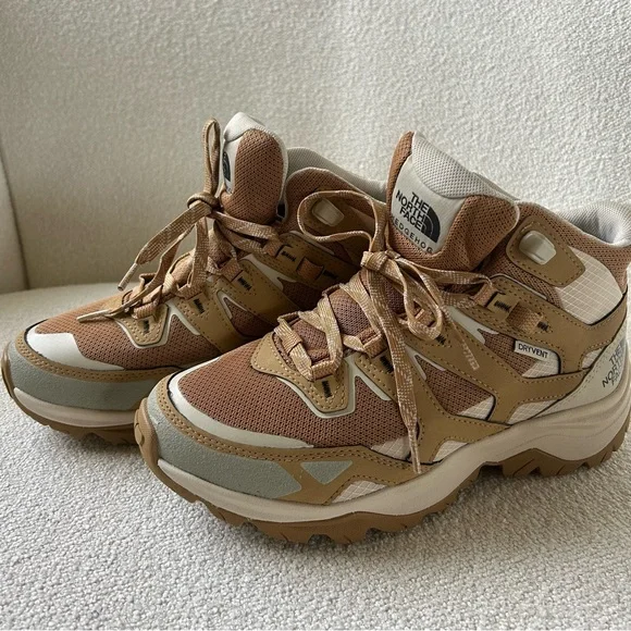 The North Face Tan and Gray Athletic Shoes / hiking shoes - Picture 4 of 4